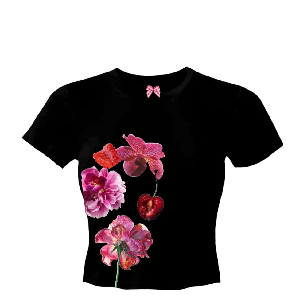 Baby Tee Flowers